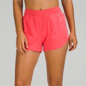 Lululemon find your pace shorts pale raspberry